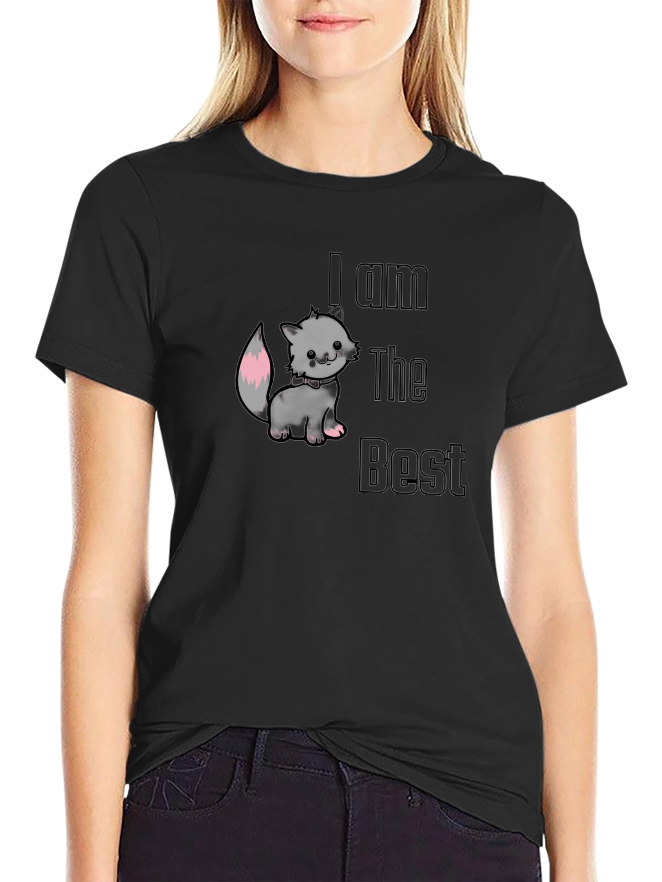 I Am The Best Kitten T-Shirt - Soft Cotton Graphic Tee