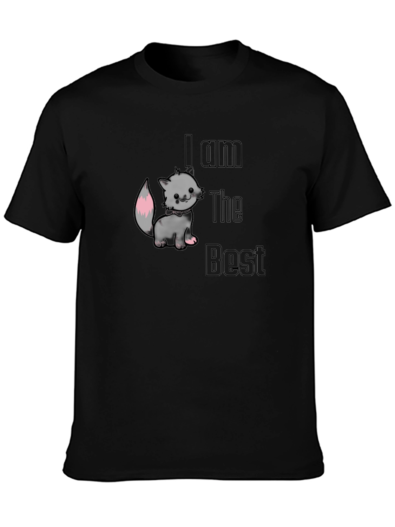 I Am The Best Kitten T-Shirt - Soft Cotton Graphic Tee