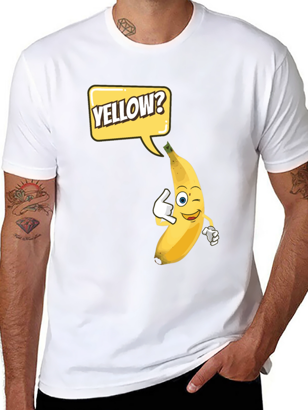 Funny Banana Yellow? Graphic T-Shirt