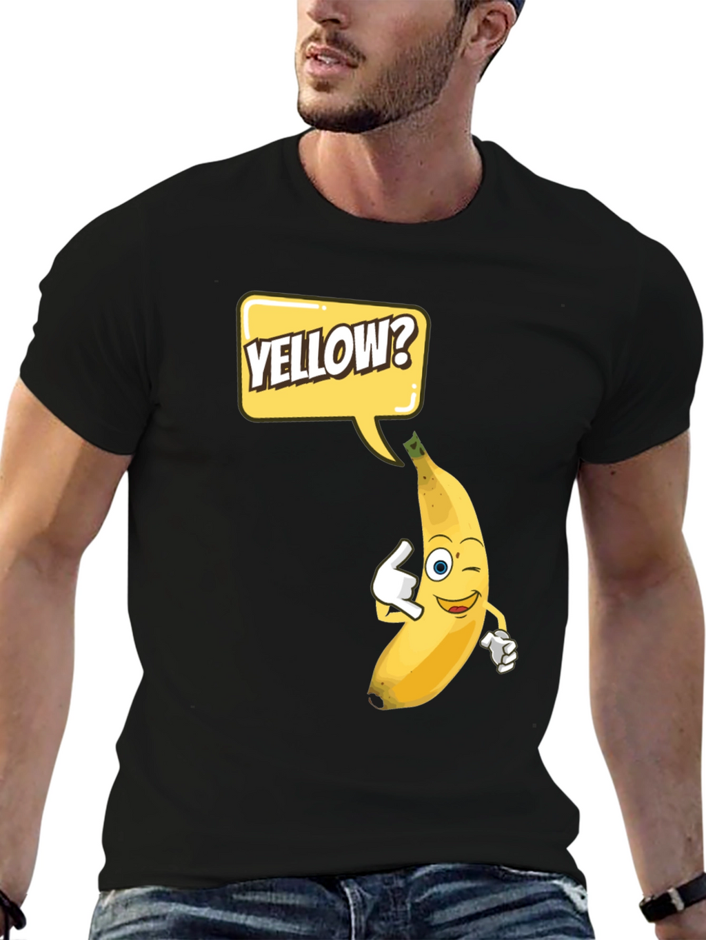 Funny Banana Yellow? Graphic T-Shirt