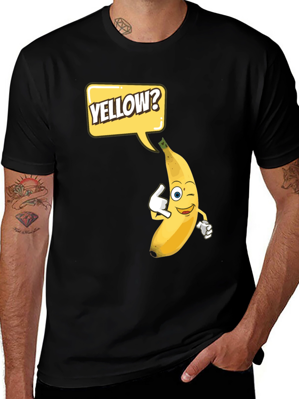 Funny Banana Yellow? Graphic T-Shirt
