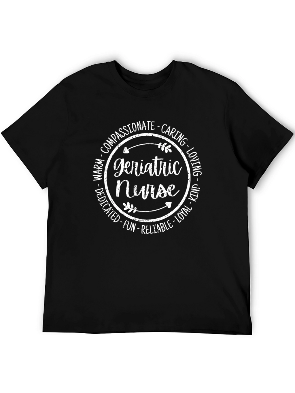 Geriatric Nurse Compassionate Graphic Tee