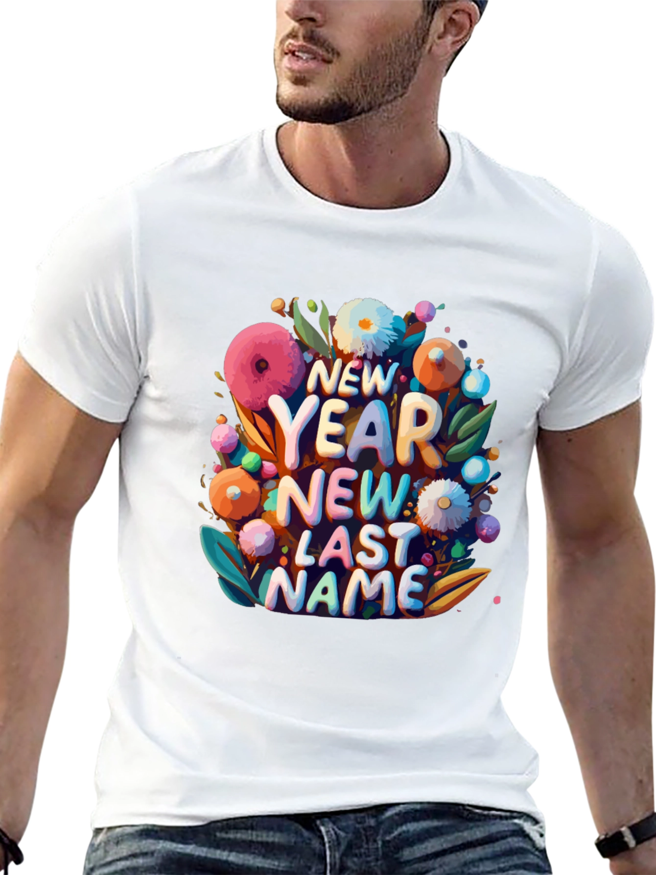 New Year New Last Name Graphic Tee