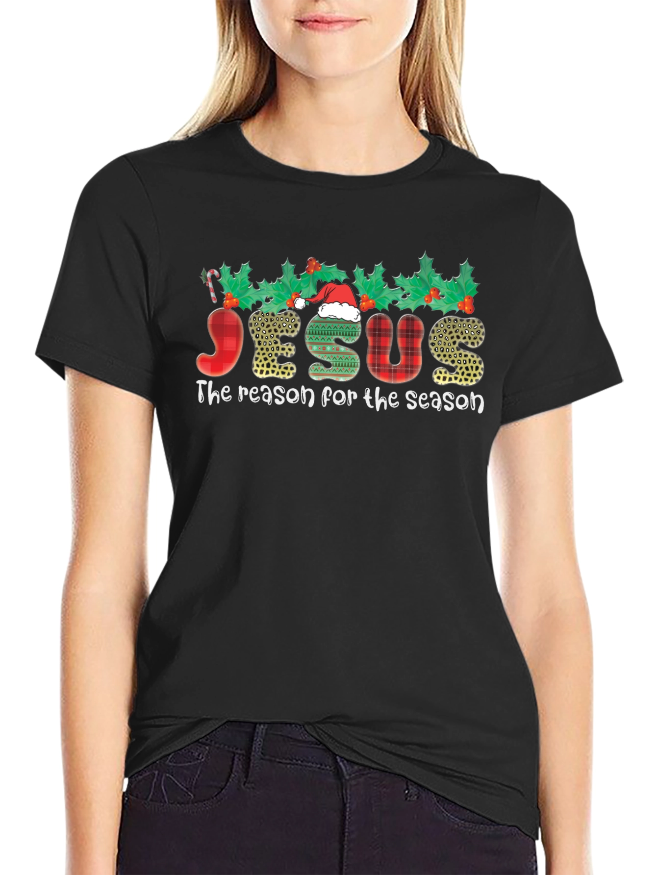 Jesus is the Reason Christmas Holiday T-Shirt