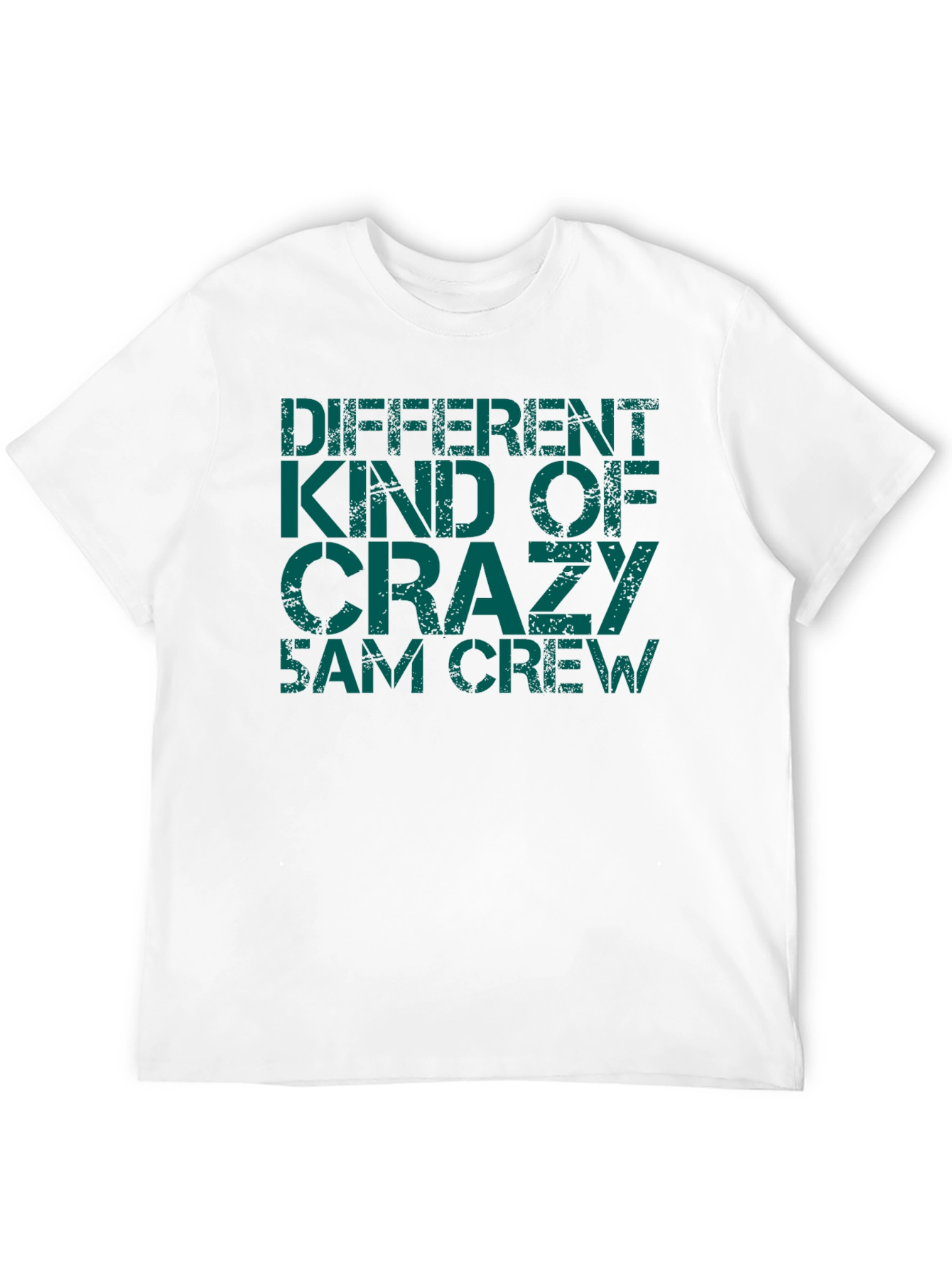 Different Kind of Crazy 5 AM Crew Black T-Shirt