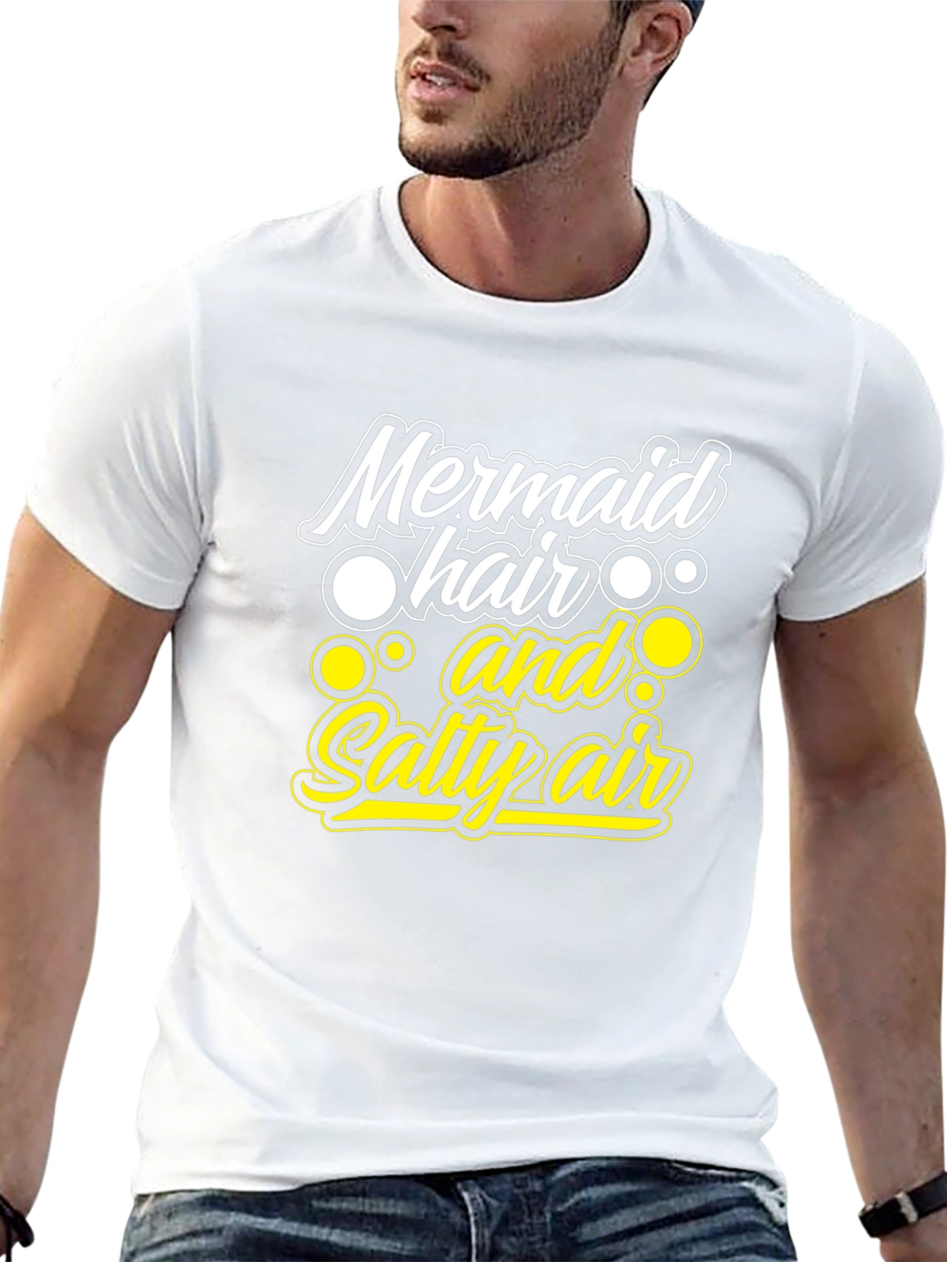 Mermaid Hair Salty Air Graphic T-Shirt