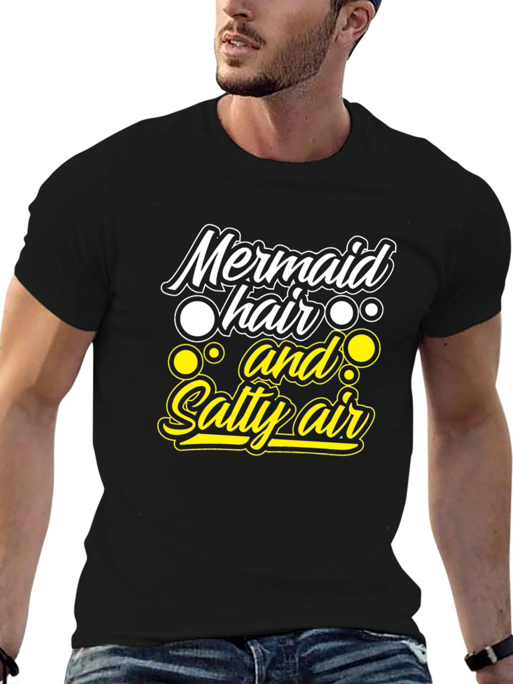 Mermaid Hair Salty Air Graphic T-Shirt