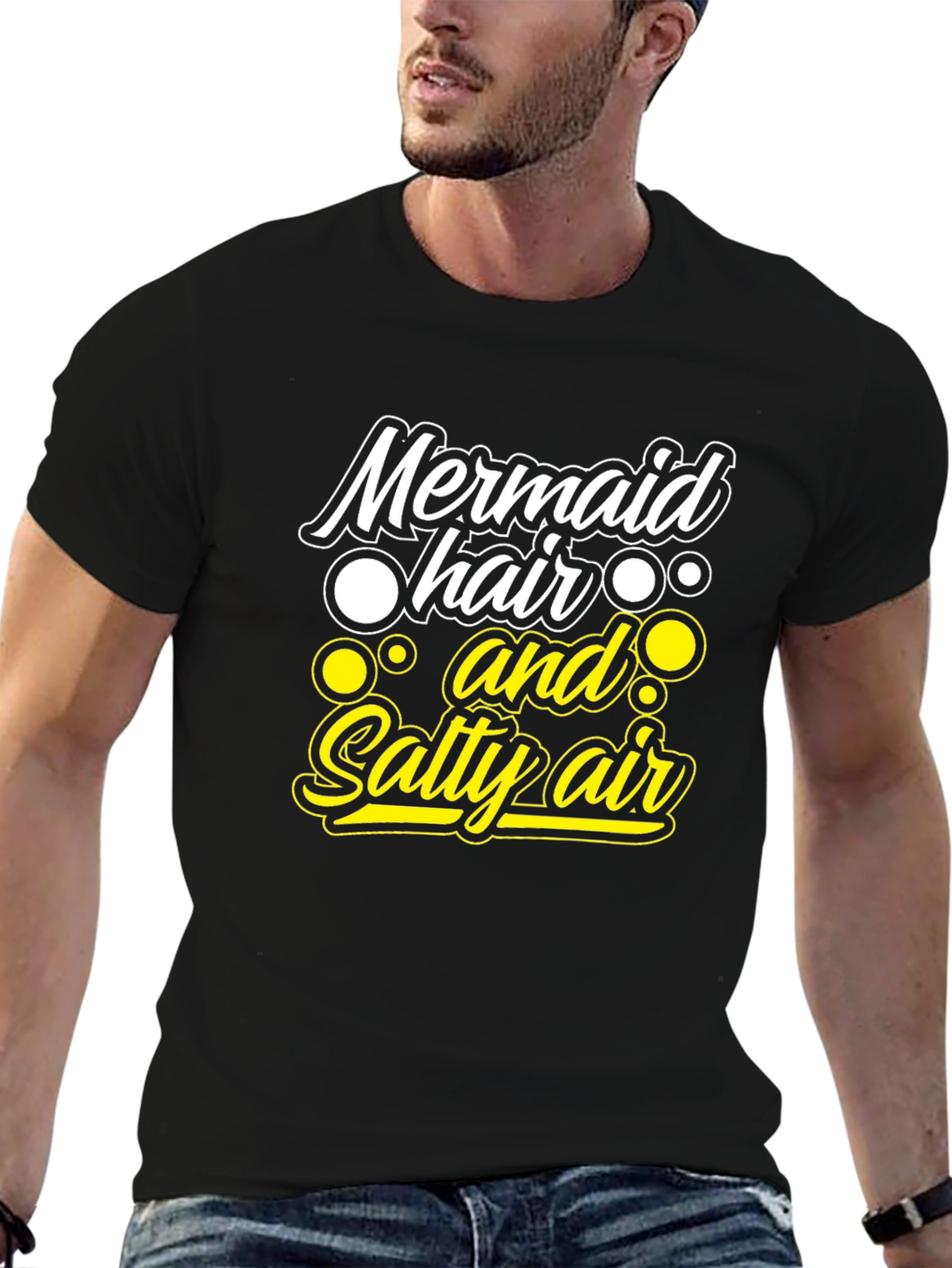 Mermaid Hair Salty Air Graphic T-Shirt