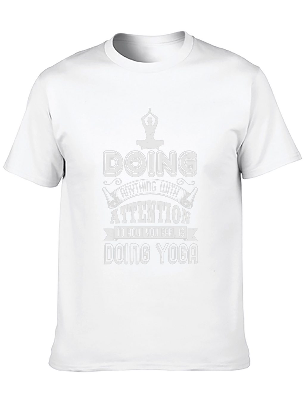 Yoga Inspired Graphic T-Shirt for Mindful Living