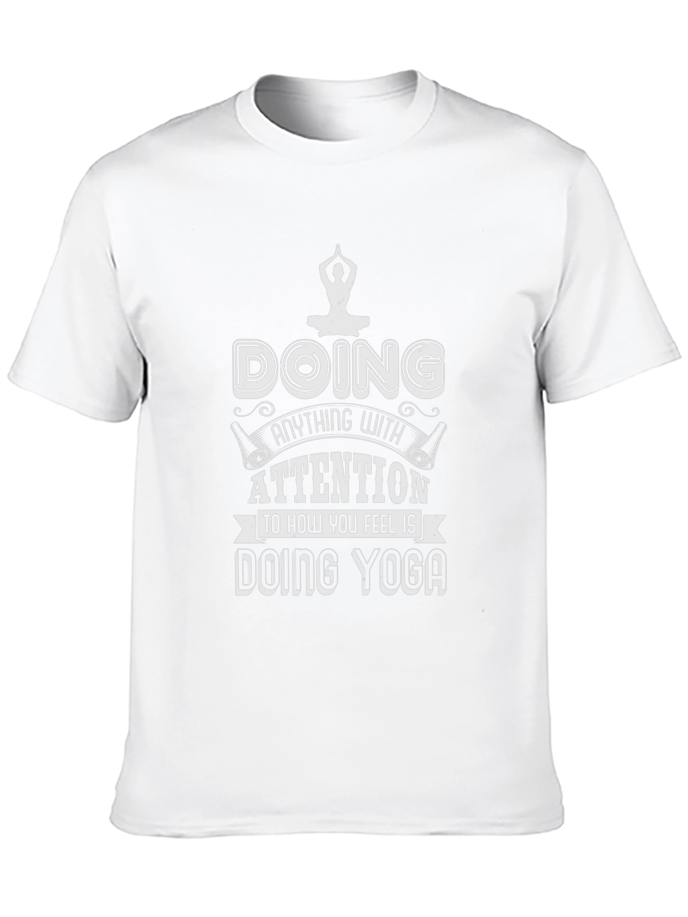 Yoga Inspired Graphic T-Shirt for Mindful Living