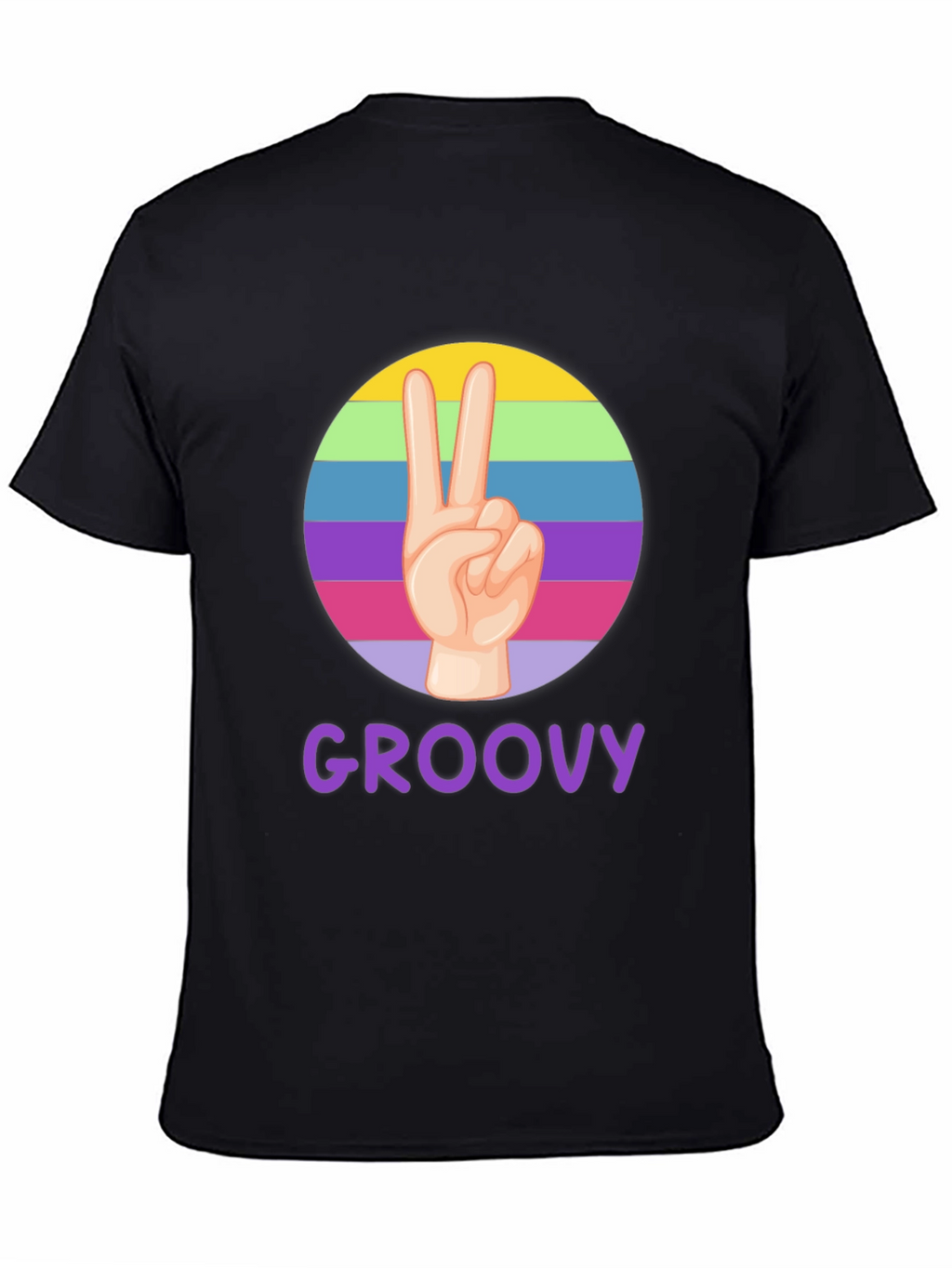 Groovy Peace Sign T-Shirt - Retro Style