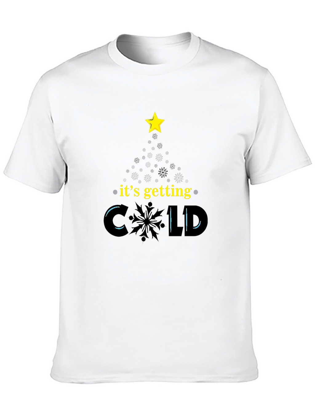 Its Getting Cold Christmas Tree T-Shirt