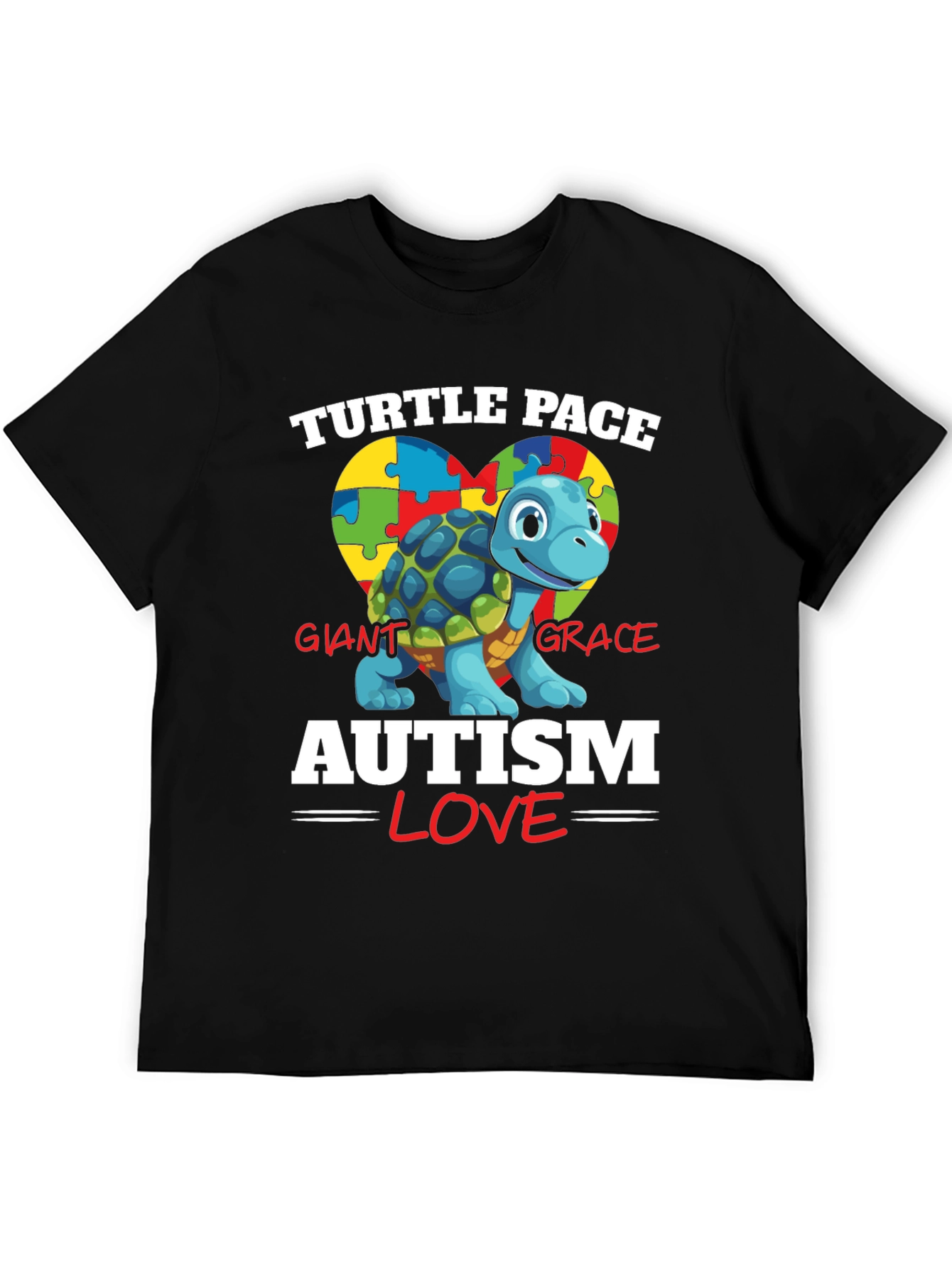 Autism Awareness Turtle Pace T-Shirt