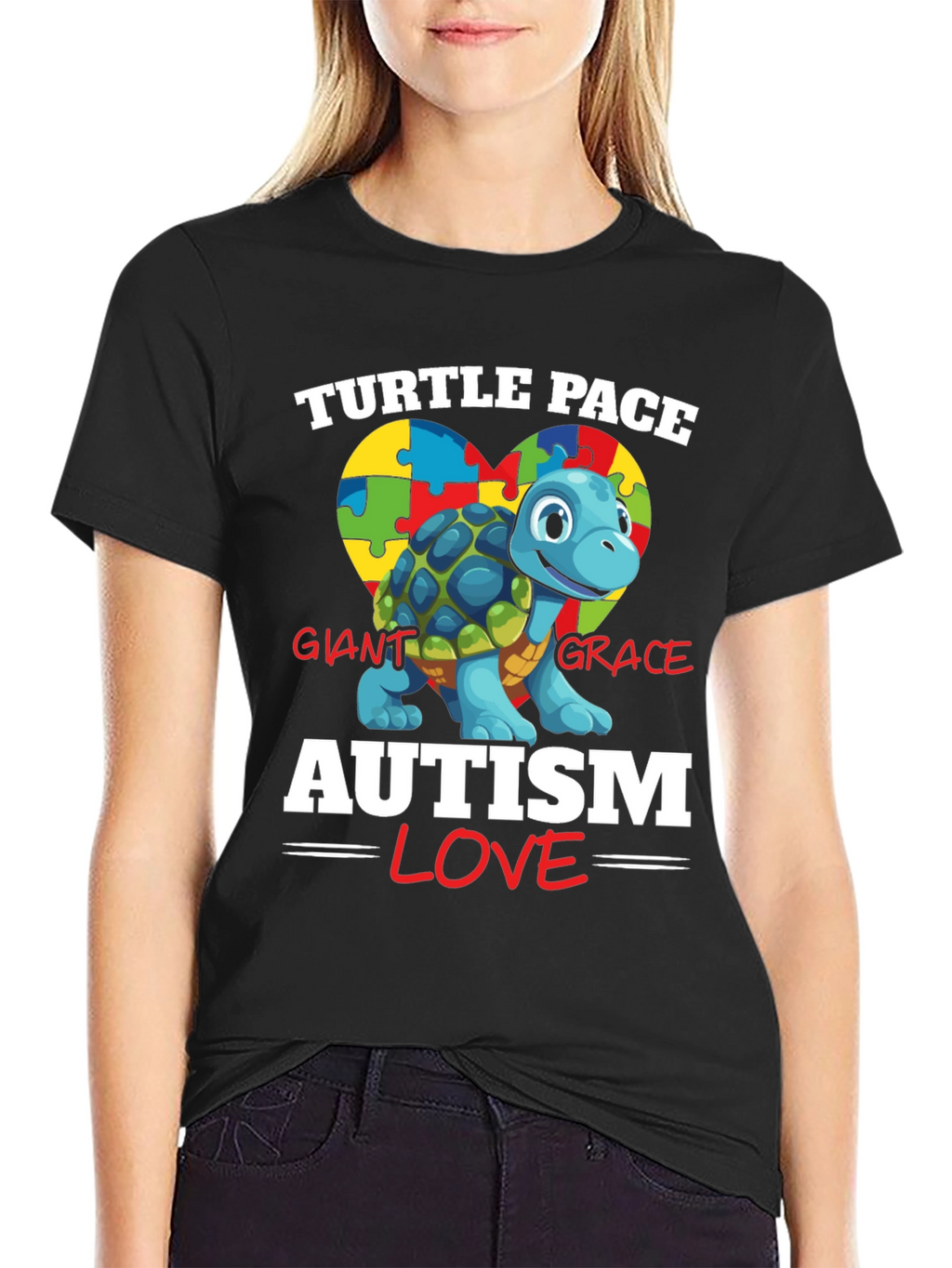 Autism Awareness Turtle Pace T-Shirt