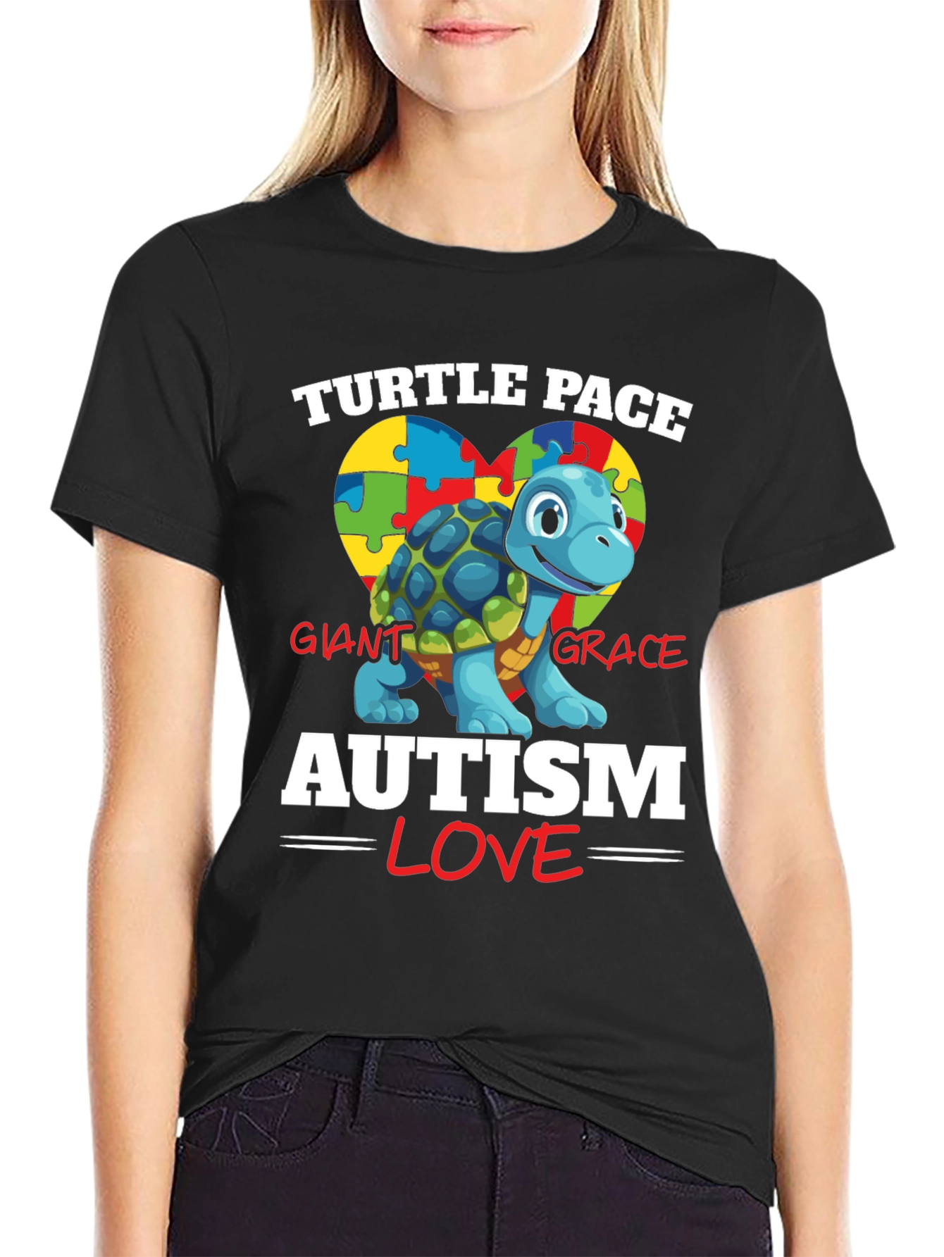 Autism Awareness Turtle Pace T-Shirt