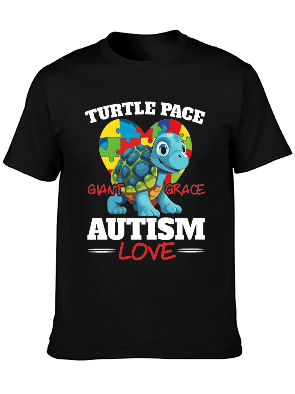 Autism Awareness Turtle Pace T-Shirt