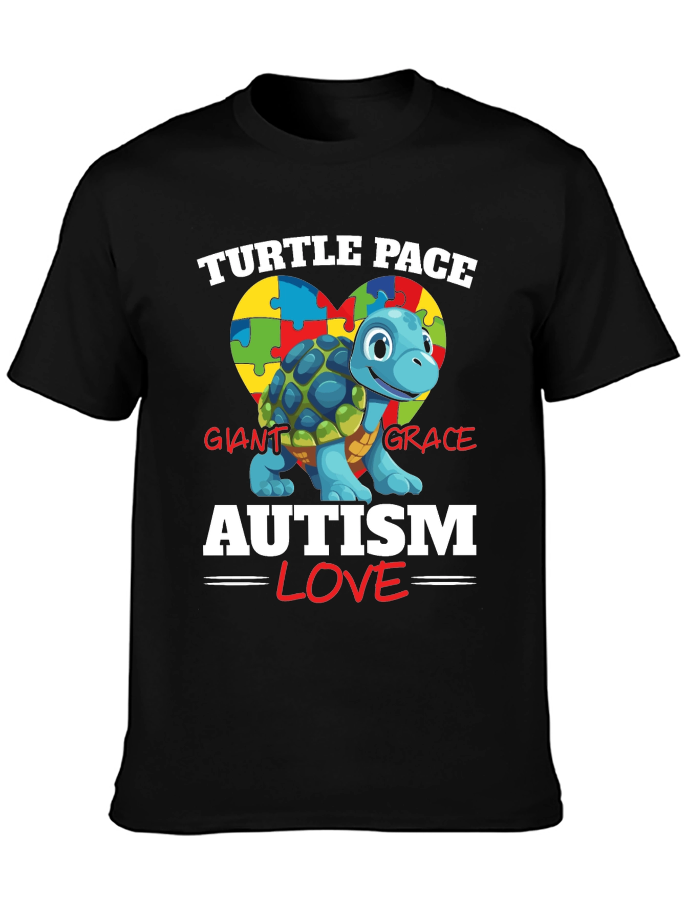 Autism Awareness Turtle Pace T-Shirt