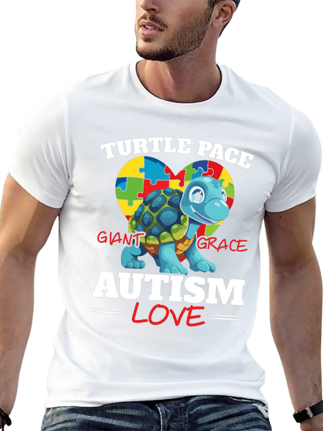 Autism Awareness Turtle Pace T-Shirt