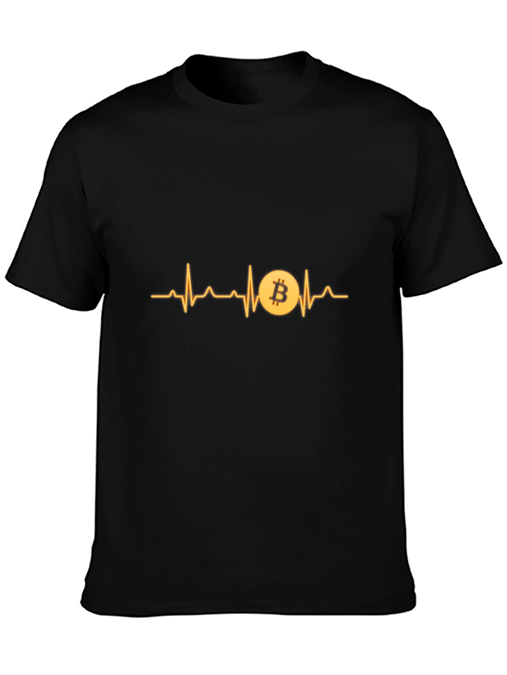 Bitcoin Heartbeat Tee - Crypto Lovers T-Shirt