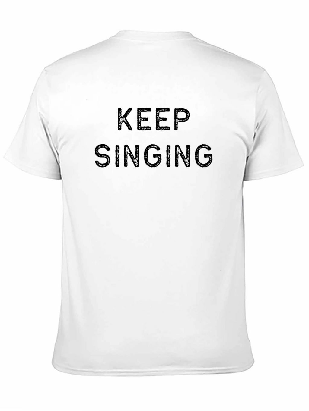 Keep Singing Black T-Shirt