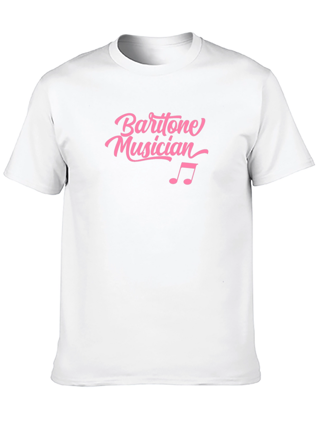 Baritone Musician Black T-Shirt Music Lover Gift