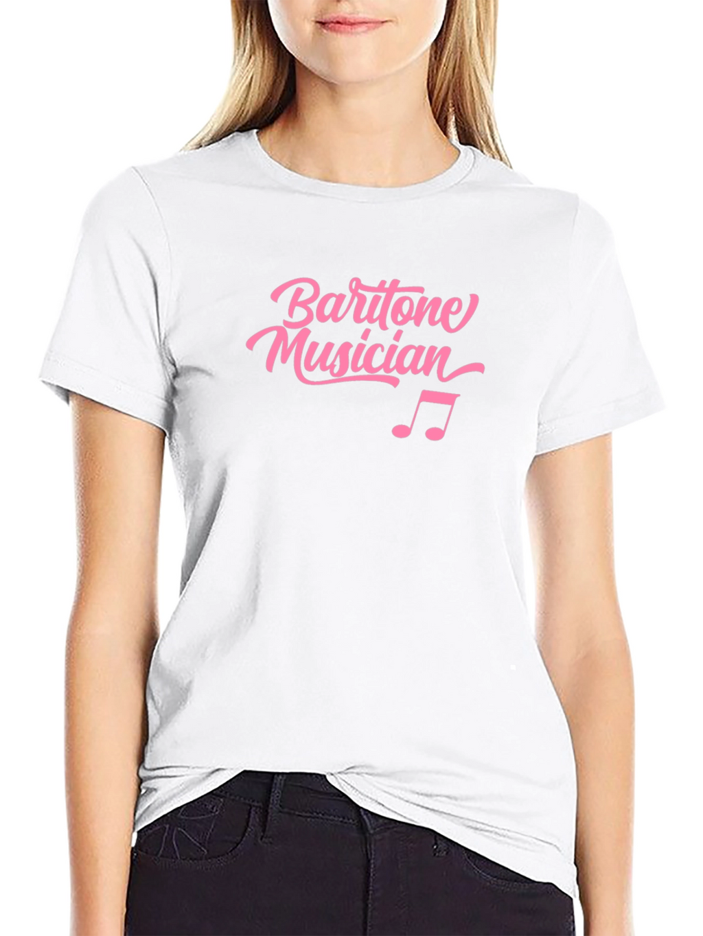 Baritone Musician Black T-Shirt Music Lover Gift