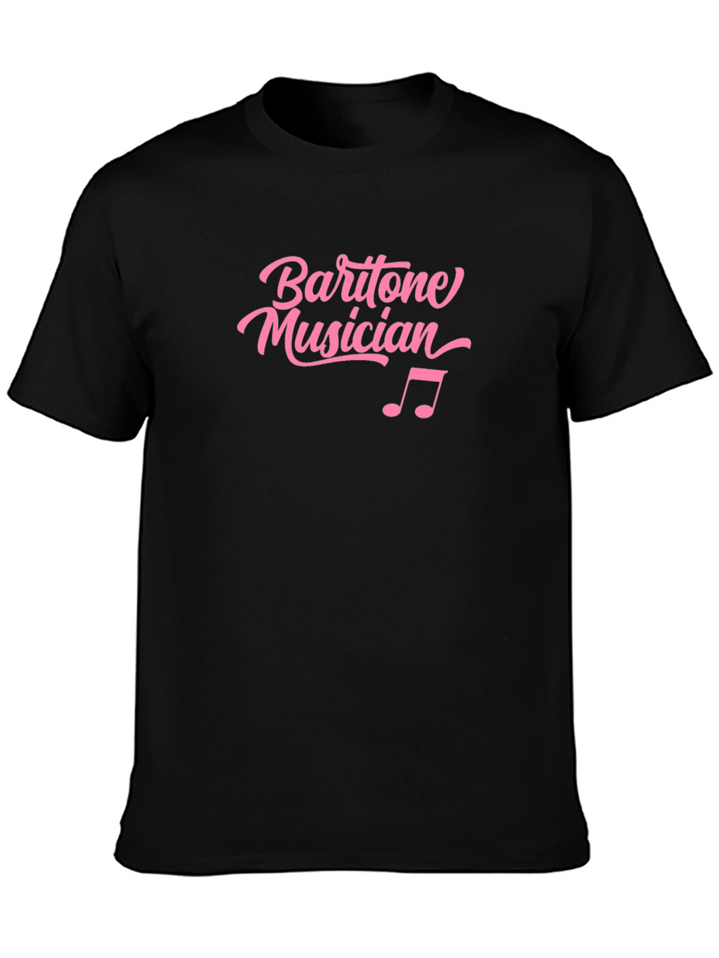Baritone Musician Black T-Shirt Music Lover Gift