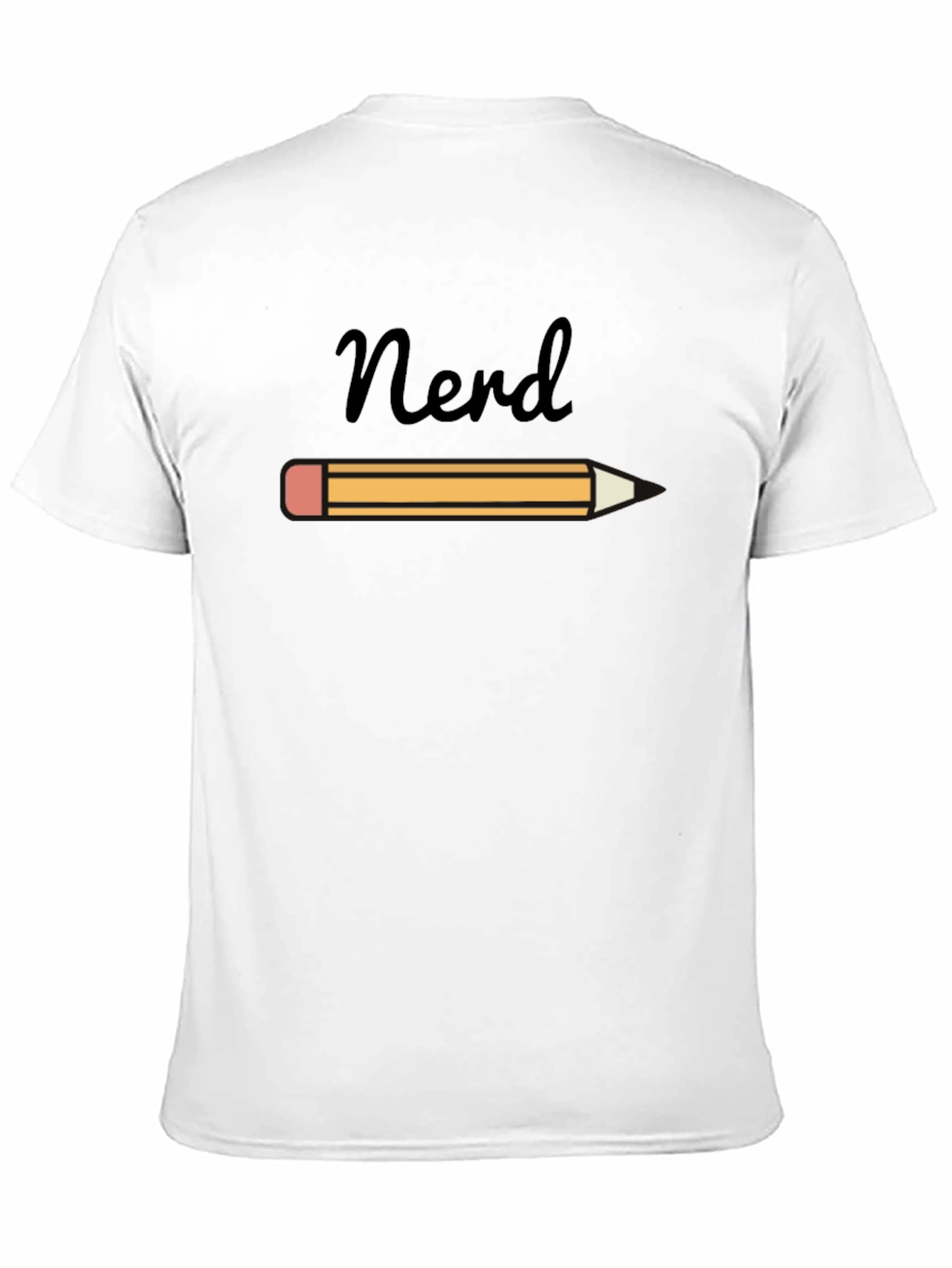 Nerd Pencil Graphic T-Shirt - Geek Chic Tee