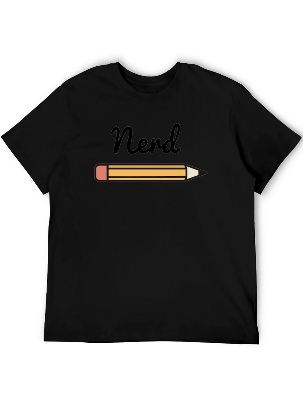 Nerd Pencil Graphic T-Shirt - Geek Chic Tee