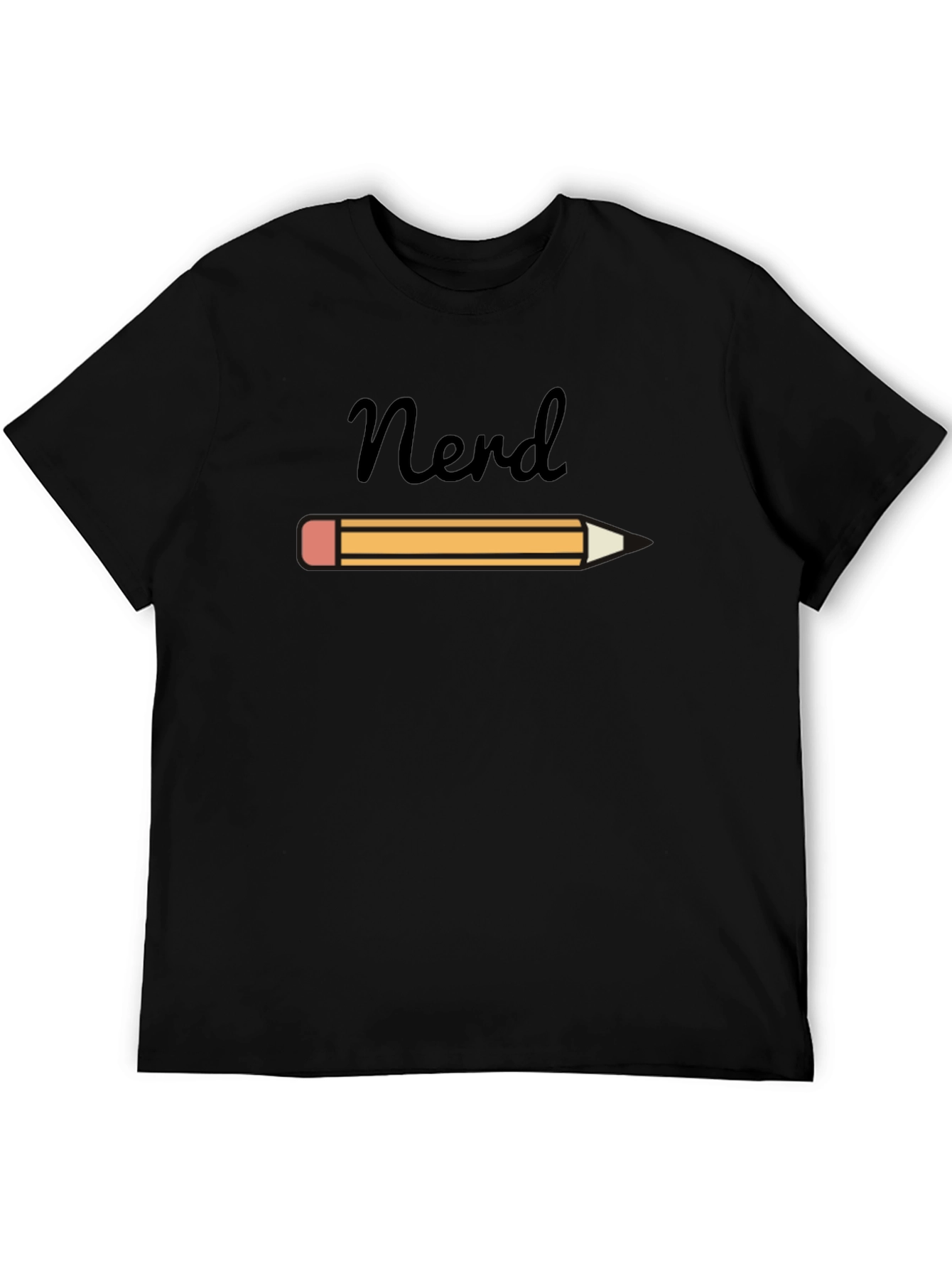 Nerd Pencil Graphic T-Shirt - Geek Chic Tee