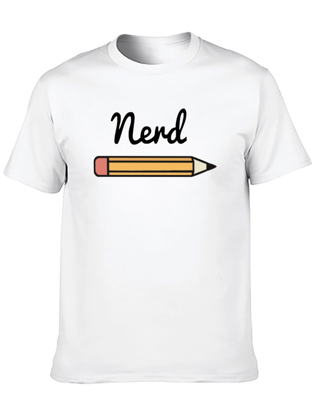 Nerd Pencil Graphic T-Shirt - Geek Chic Tee