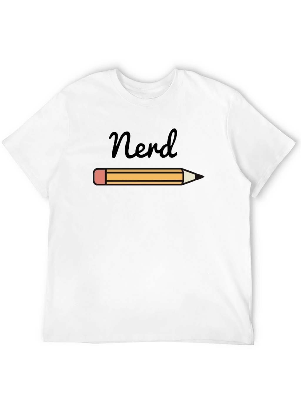 Nerd Pencil Graphic T-Shirt - Geek Chic Tee