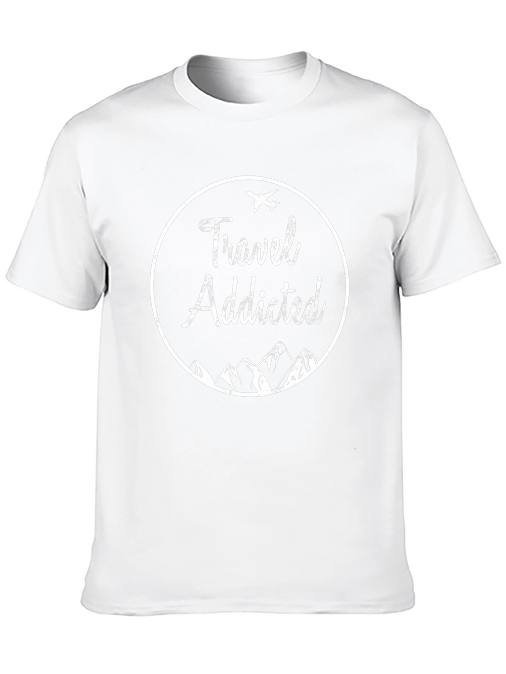 Travel Addicted Graphic T-Shirt for Adventurers