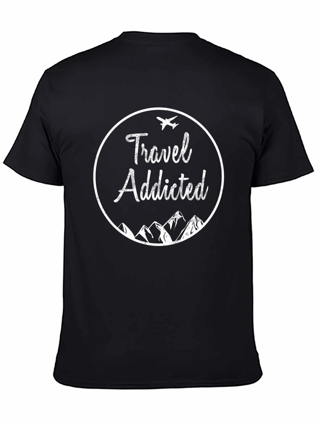 Travel Addicted Graphic T-Shirt for Adventurers