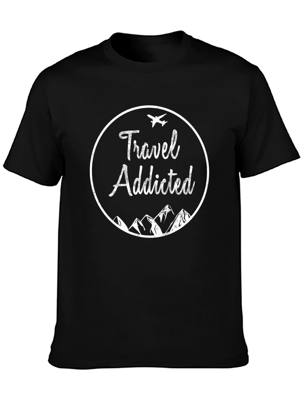 Travel Addicted Graphic T-Shirt for Adventurers