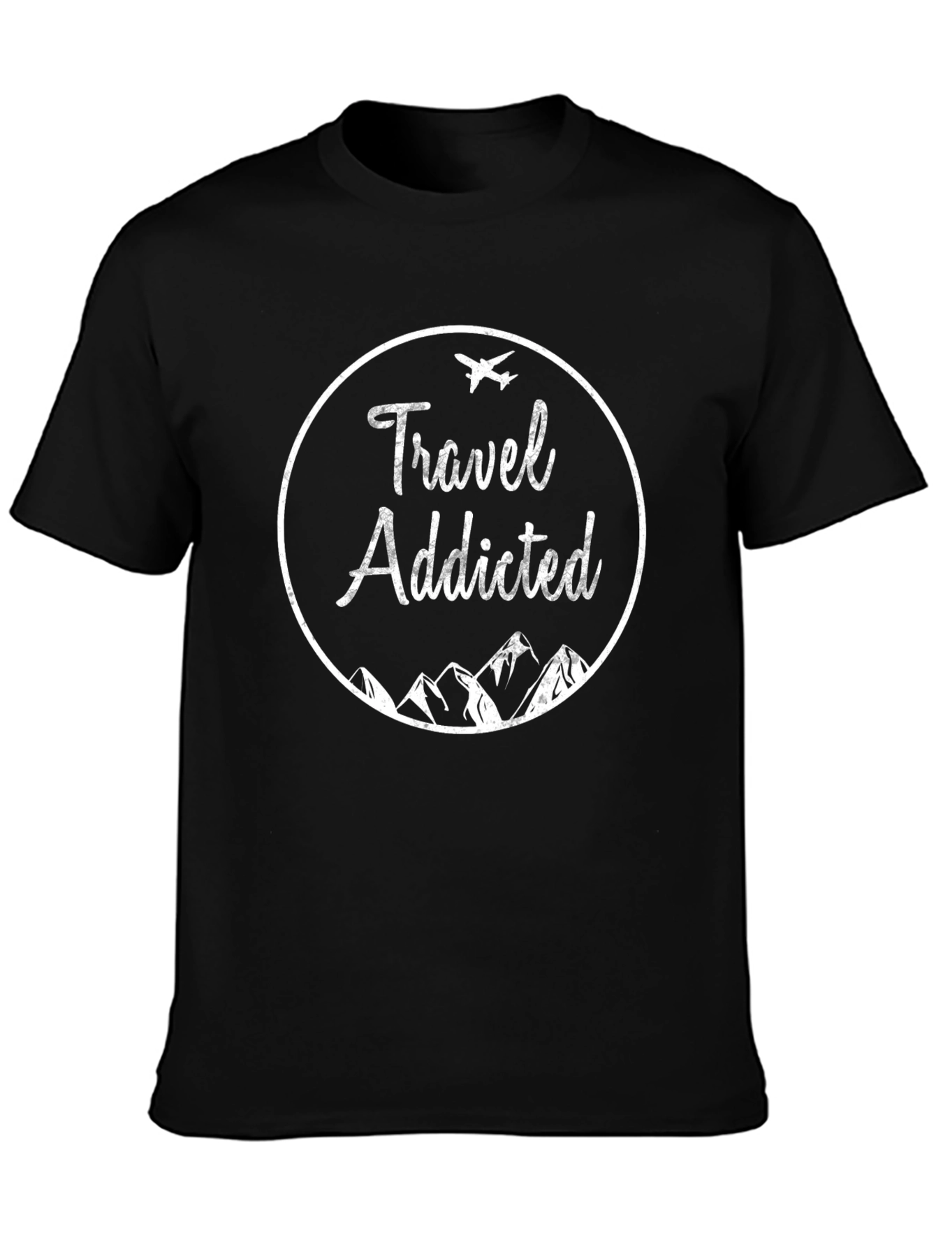 Travel Addicted Graphic T-Shirt for Adventurers