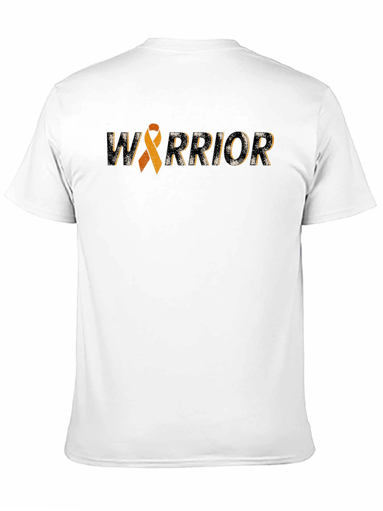 Warrior Ribbon Awareness Graphic T-Shirt