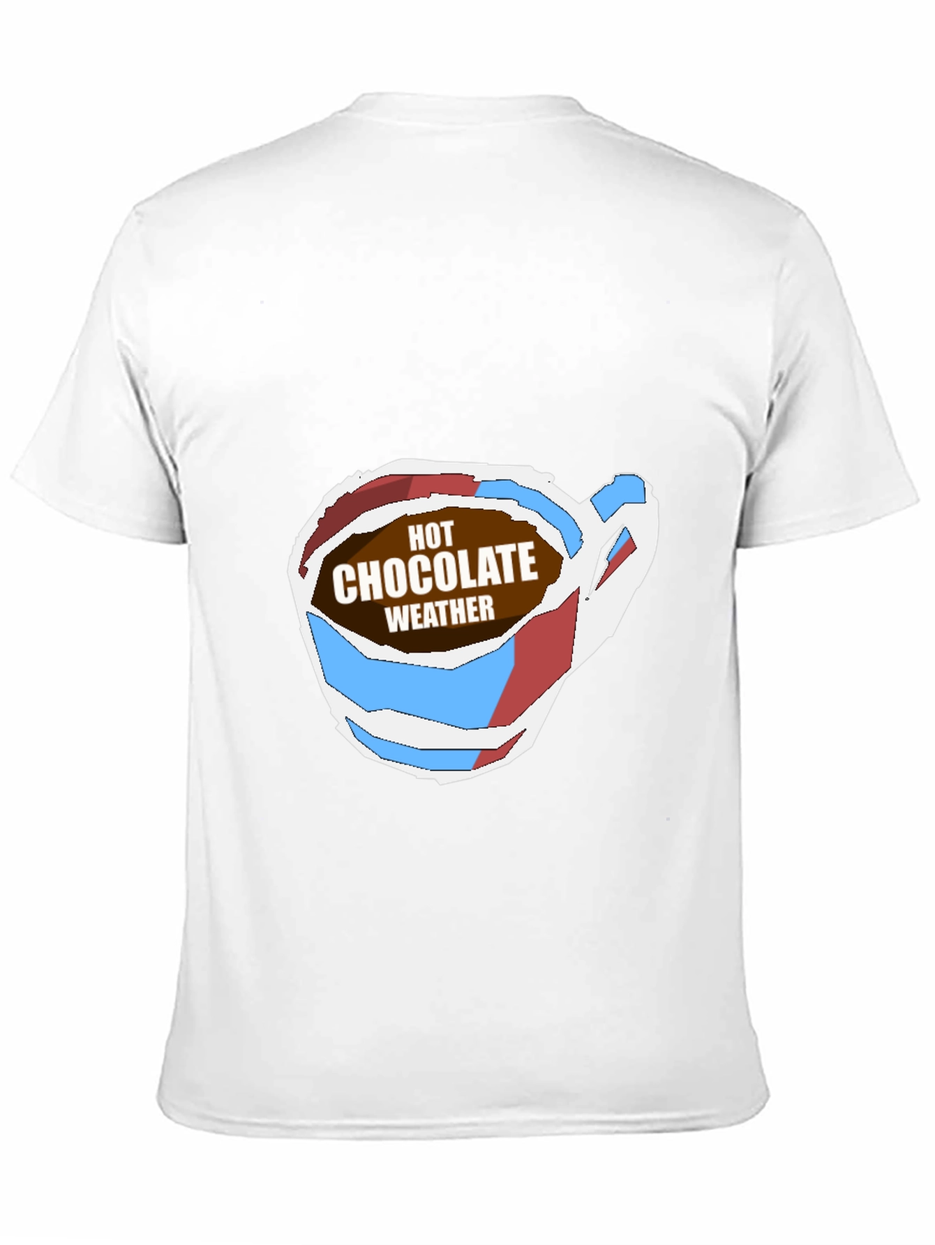 Hot Chocolate Weather Graphic Tee - Soft Black T-Shirt