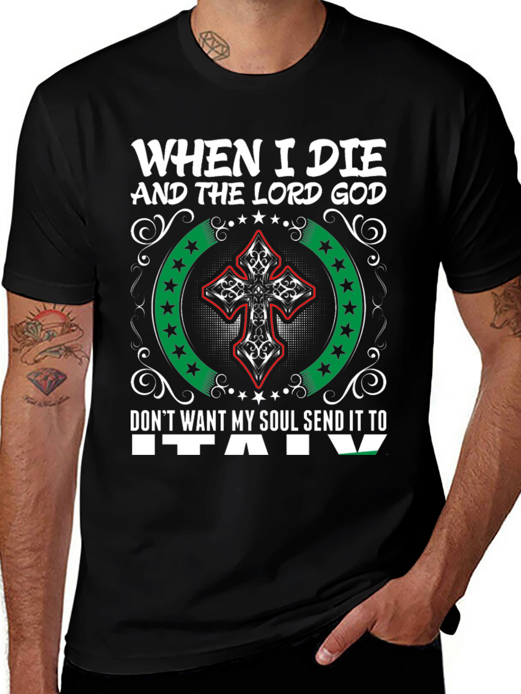 When I Die Send Me Anywhere T-Shirt