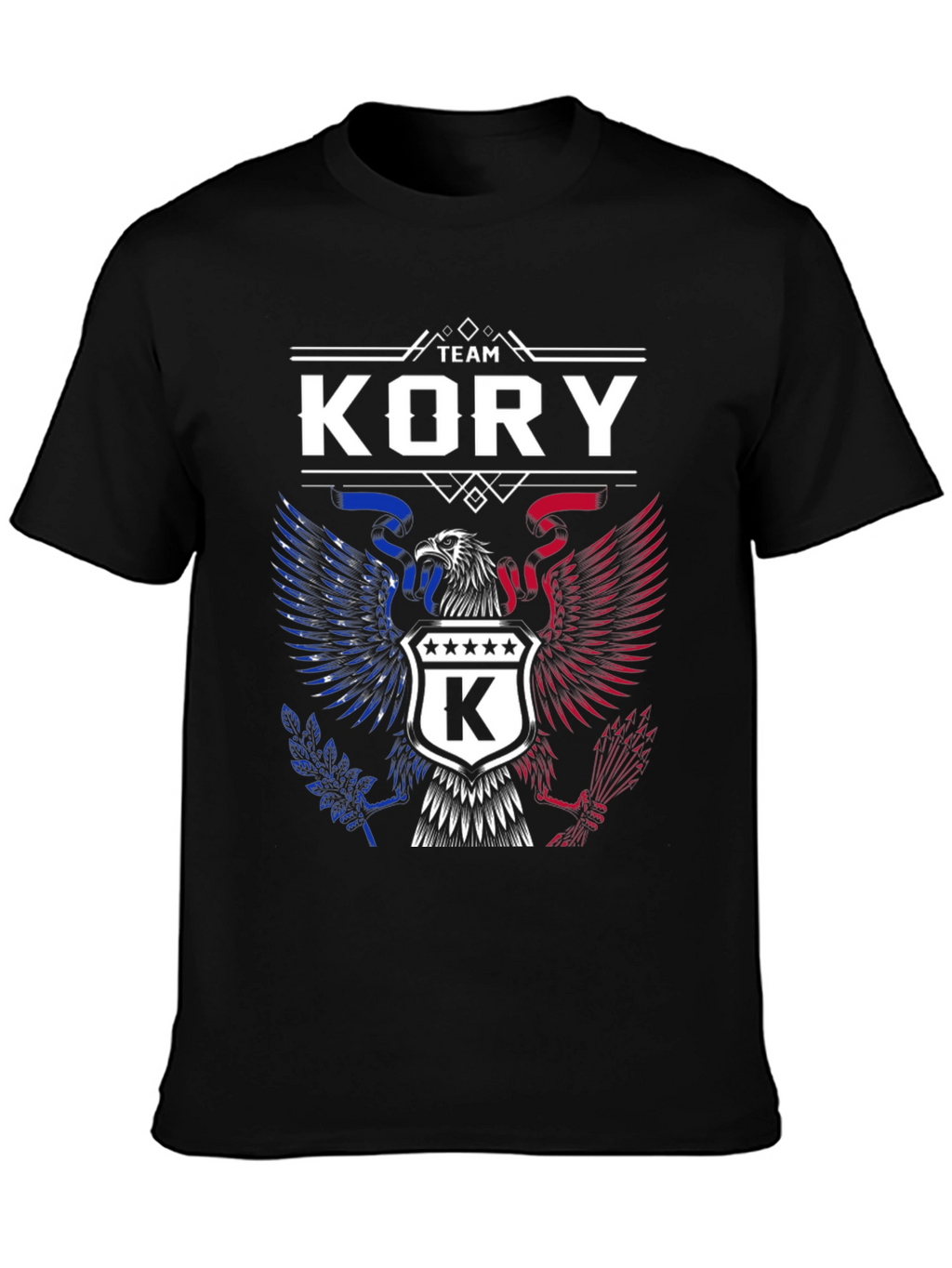 Team Kory Patriotic Eagle Graphic T-Shirt