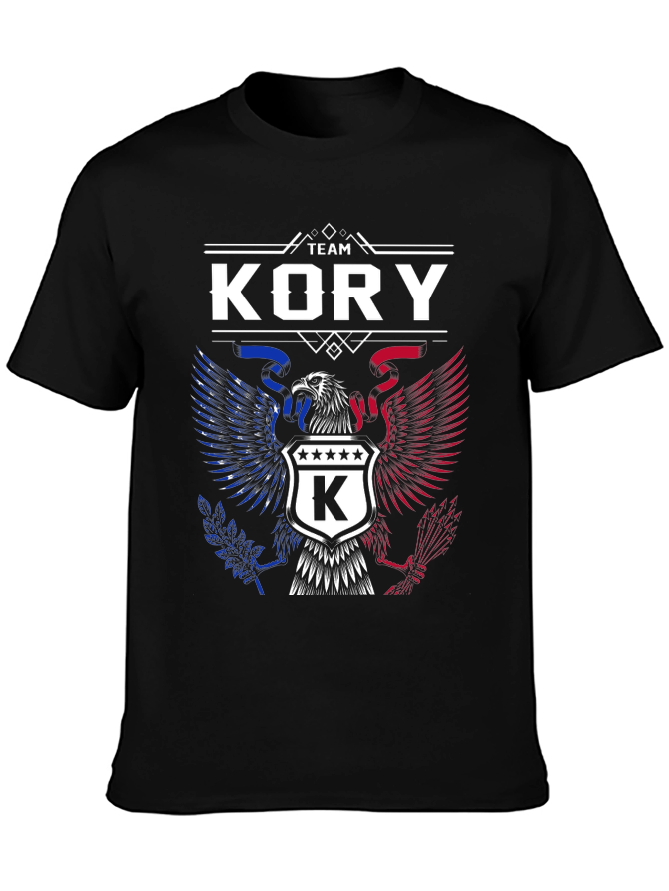 Team Kory Patriotic Eagle Graphic T-Shirt