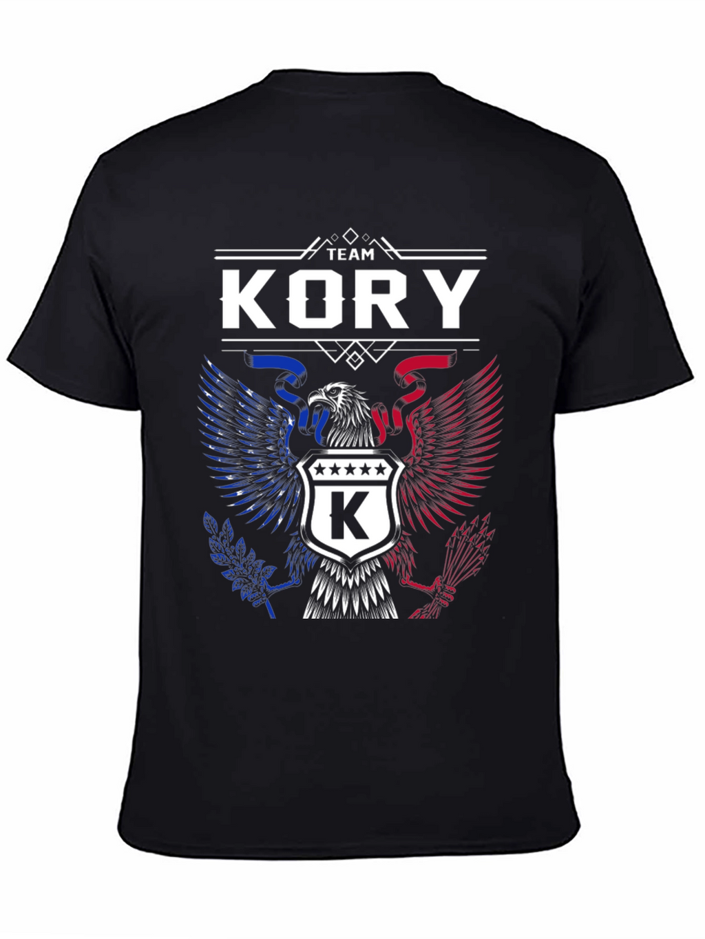 Team Kory Patriotic Eagle Graphic T-Shirt
