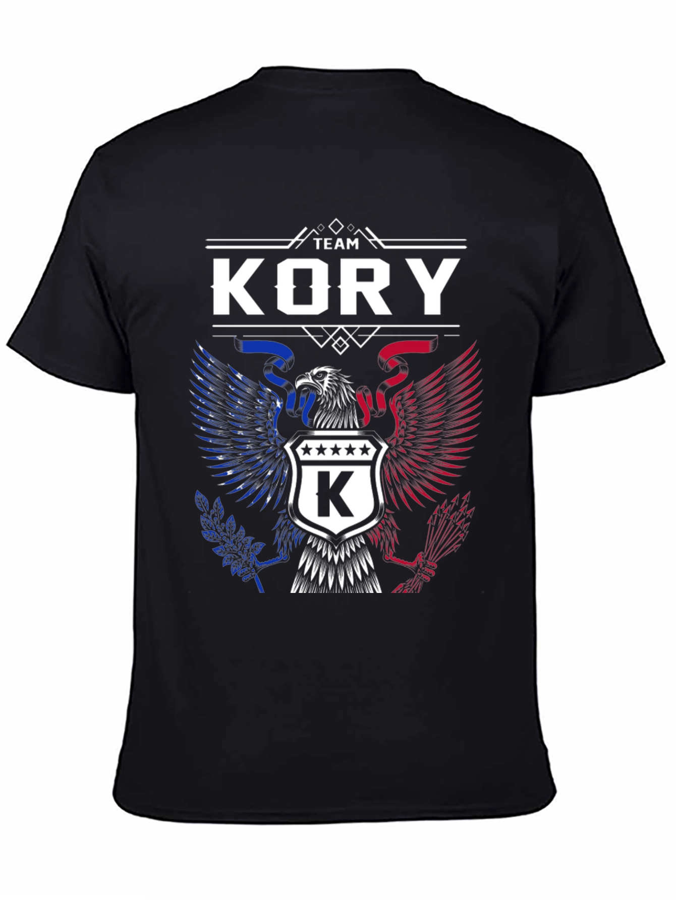 Team Kory Patriotic Eagle Graphic T-Shirt