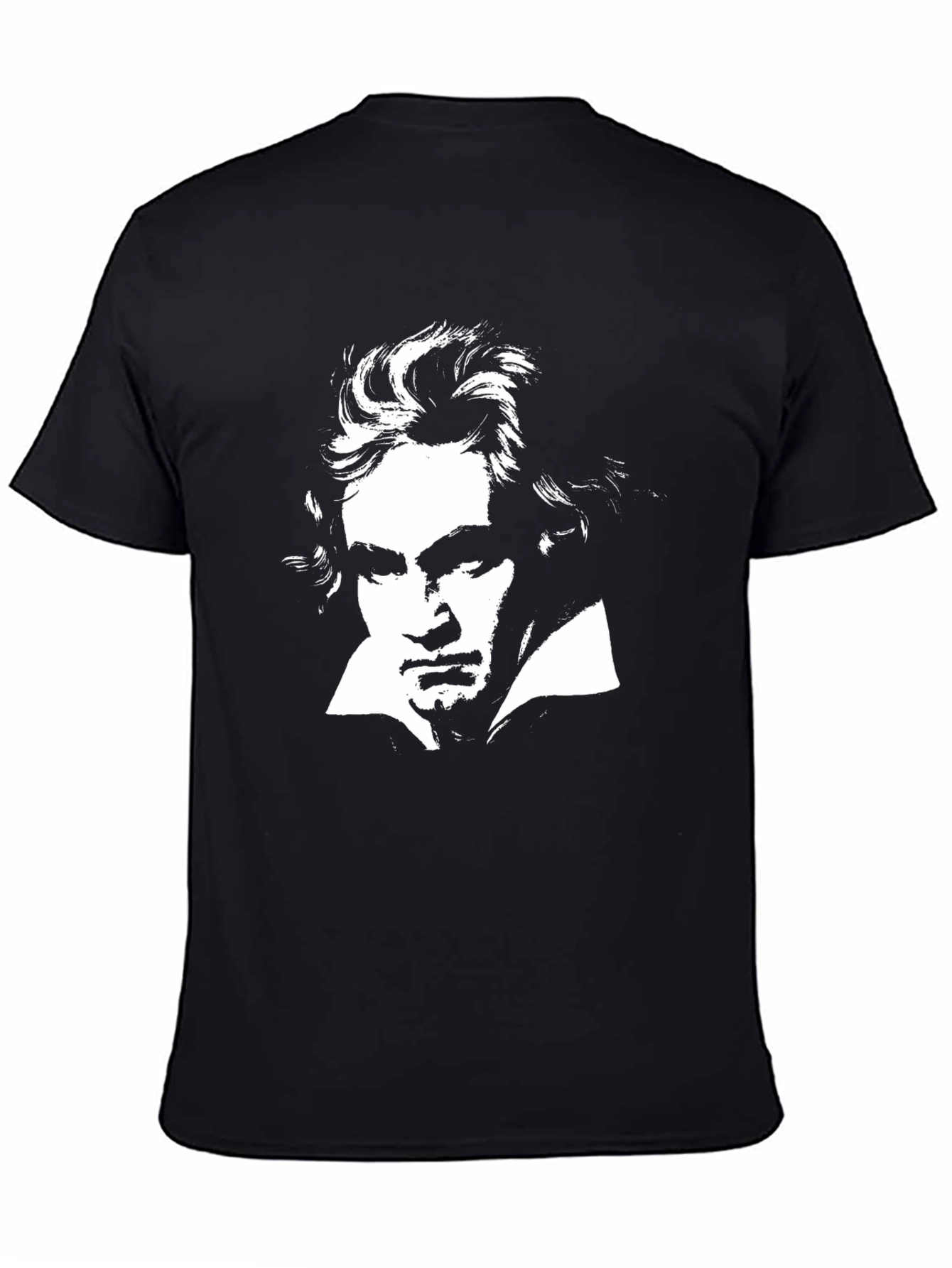 Beethoven Black T-Shirt - Classic Musician Tee