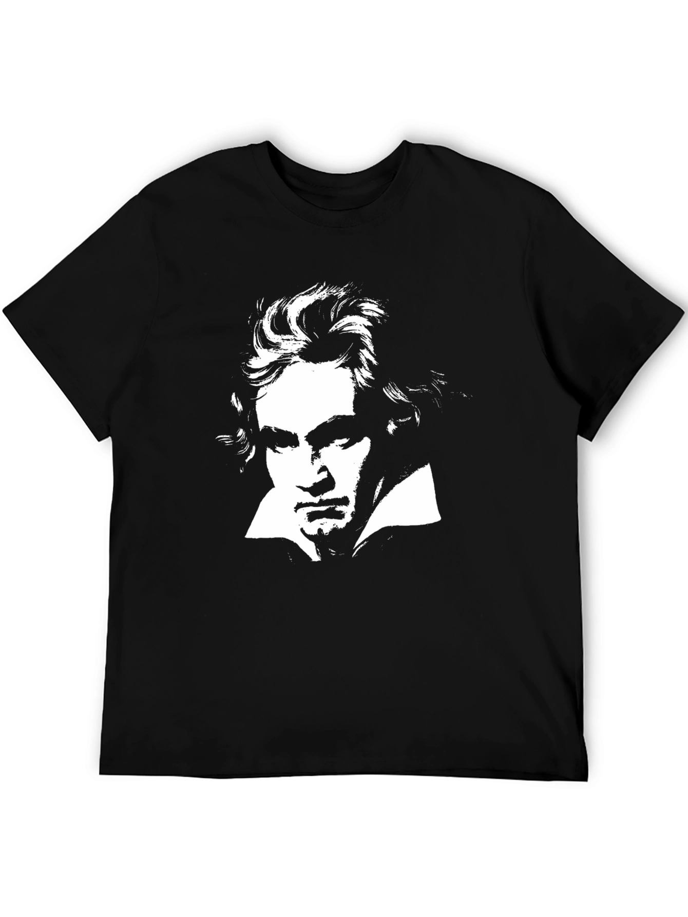 Beethoven Black T-Shirt - Classic Musician Tee