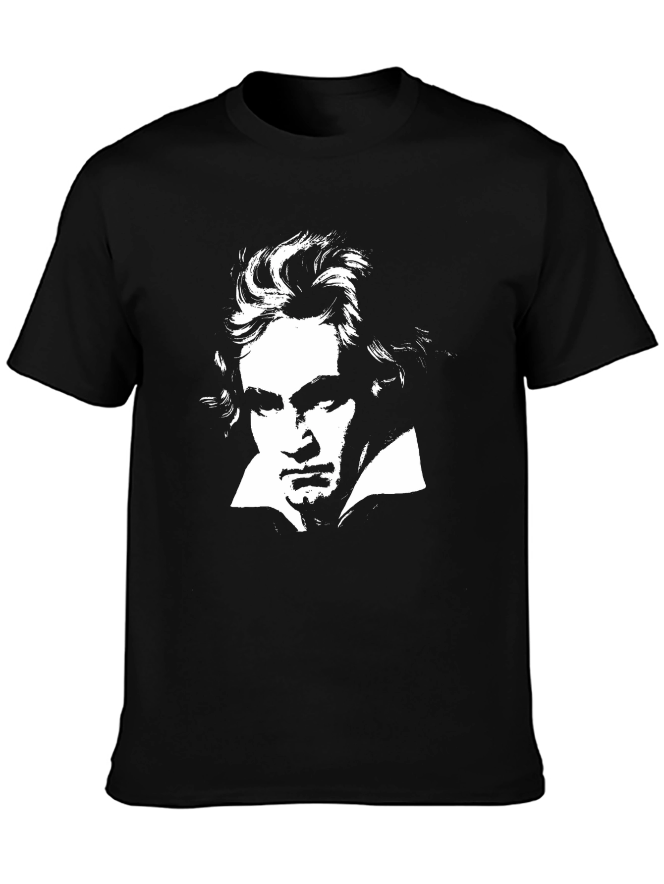 Beethoven Black T-Shirt - Classic Musician Tee