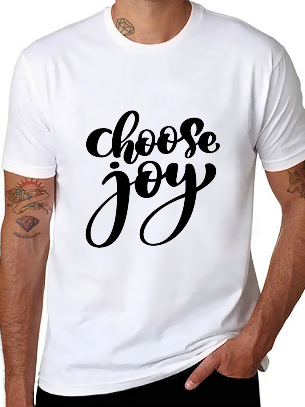 Choose Joy Black T-Shirt