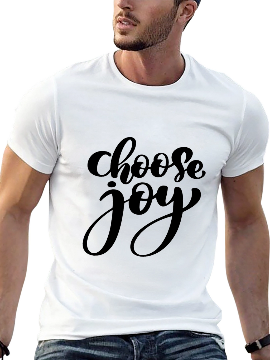 Choose Joy Black T-Shirt
