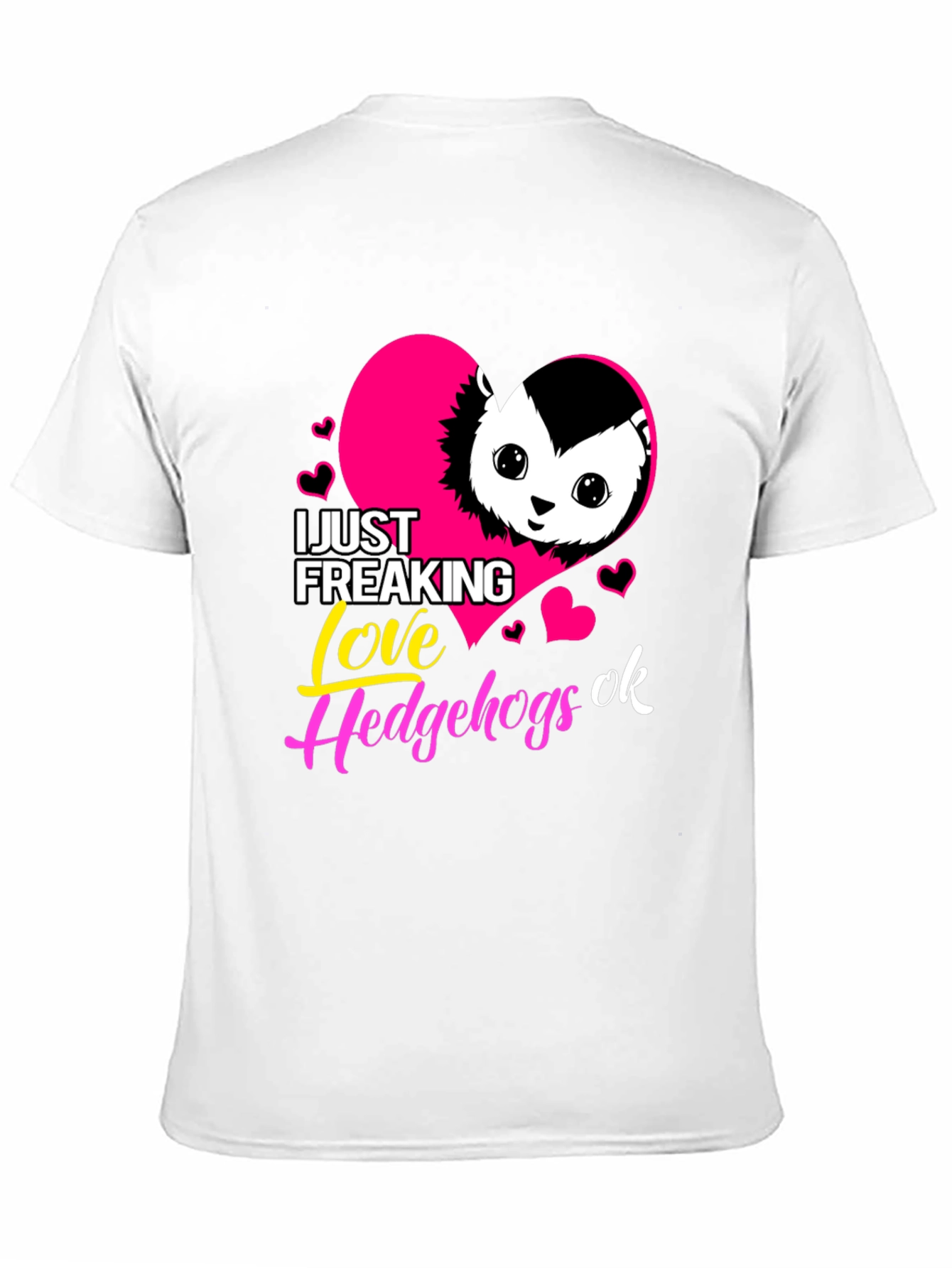 I Love Hedgehogs Graphic Tee