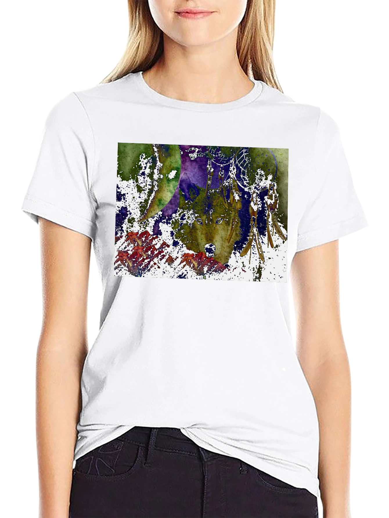 Wolf Dreamcatcher T-Shirt